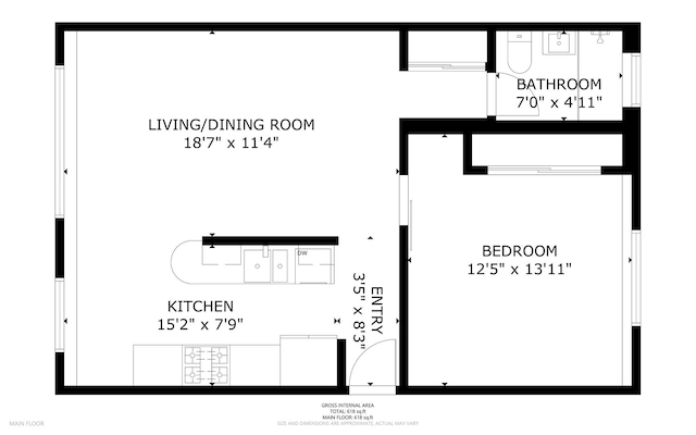 4113 W Cullom Ave Unit 1C, Chicago, IL 60641 - view of property floor plan