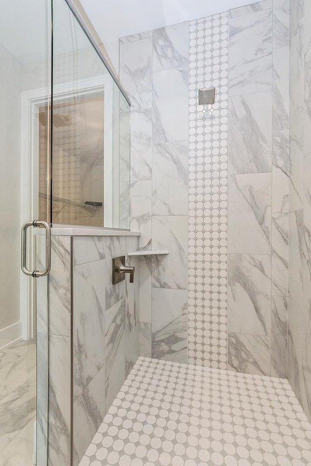 11155 Lizmore Ln Unit 35B, Orland Park, IL 60467 - full bathroom with a stall shower