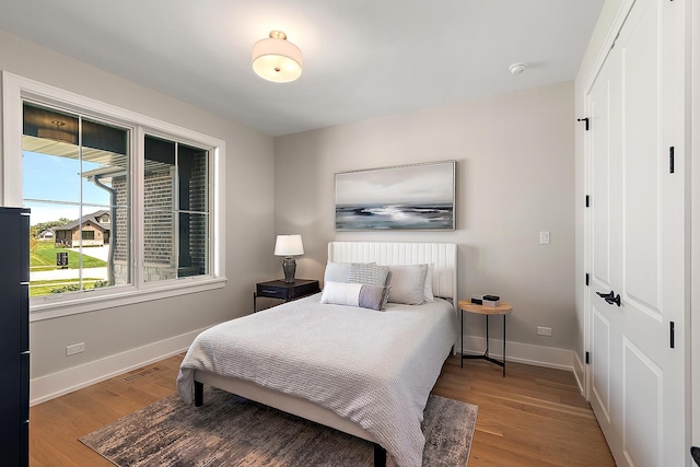 11155 Lizmore Ln Unit 35B, Orland Park, IL 60467 - bedroom with light wood-style flooring and a closet