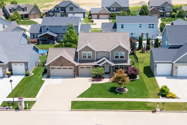 1814 Loblolly Dr, Normal, IL 61761 - aerial perspective of suburban area