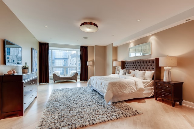270 E Pearson St Unit 1402, Chicago, IL 60611 - bedroom with light wood-style floors