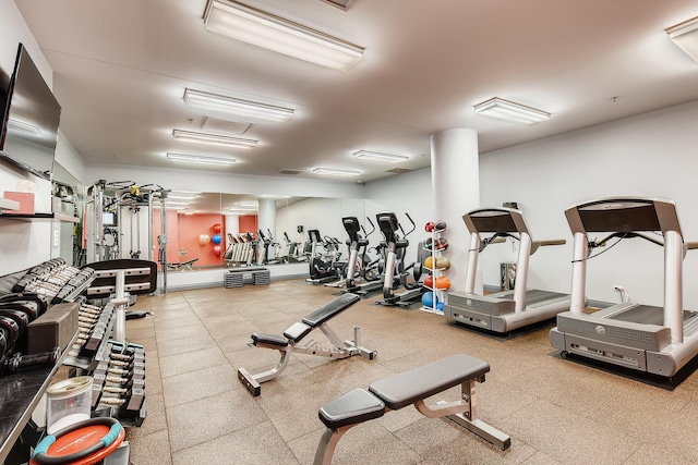 270 E Pearson St Unit 1402, Chicago, IL 60611 - view of workout area