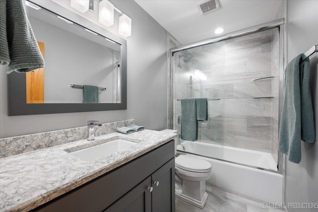 504 Fellows St, Saint Charles, IL 60174 - full bath with vanity and bath / shower combo with glass door