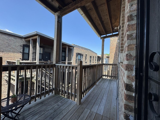 6712 S Ridgeland Ave Unit 3A, Chicago, IL 60649 - view of deck