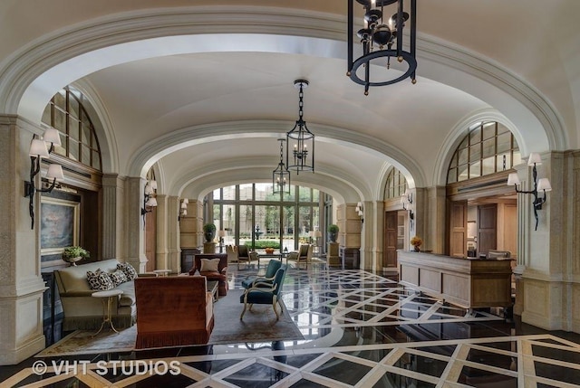 2550 N Lakeview Ave Unit N204, Chicago, IL 60614 - lobby featuring a towering ceiling