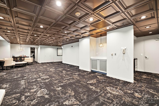 77 S Evergreen Ave Unit 1103, Arlington Heights, IL 60005 - building lobby featuring recessed lighting