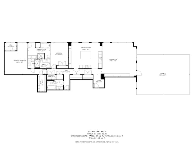 77 S Evergreen Ave Unit 1103, Arlington Heights, IL 60005 - view of home floor plan