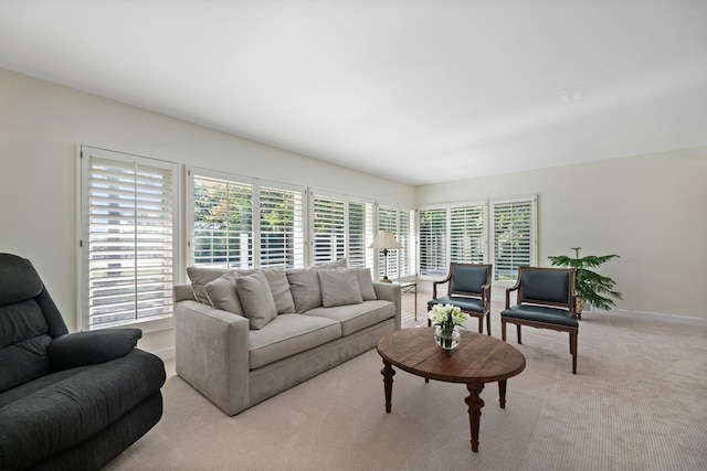 200 N Forest Ct, Addison, IL 60101 - living room featuring light carpet and baseboards