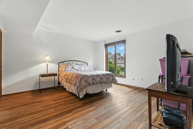 3125 Chellington Dr, Johnsburg, IL 60051 - bedroom with wood finished floors and baseboards