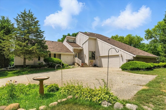 3125 Chellington Dr, Johnsburg, IL 60051 - view of front facade with driveway and an attached garage