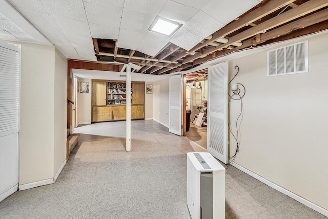 218 N Merrill St, Park Ridge, IL 60068 - finished basement with baseboards