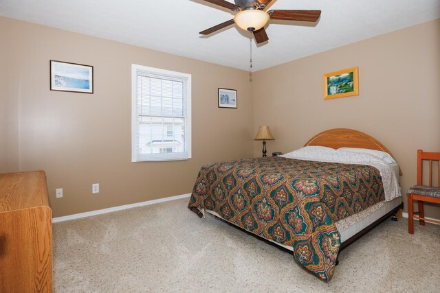7 Crystal Ct, Bloomington, IL 61704 - bedroom with carpet flooring and ceiling fan