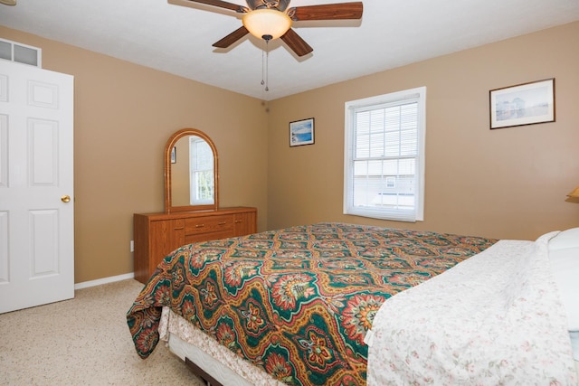 7 Crystal Ct, Bloomington, IL 61704 - bedroom featuring carpet flooring and ceiling fan