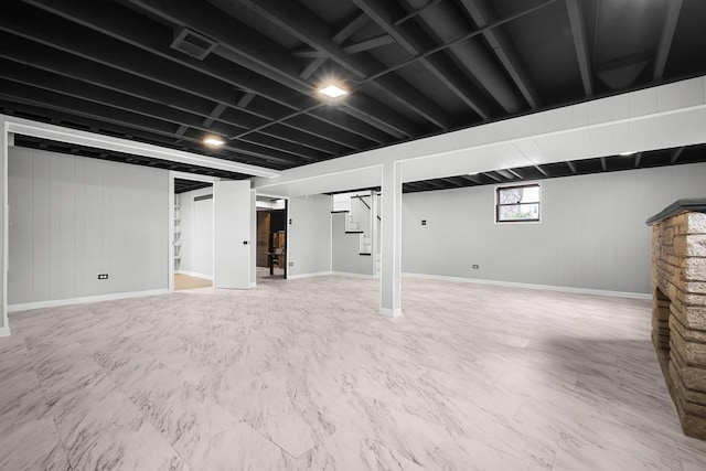 7707 S Oketo Ave, Bridgeview, IL 60455 - basement with stairs