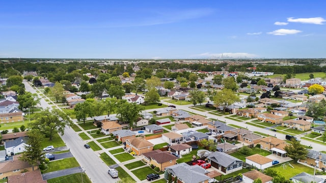 7707 S Oketo Ave, Bridgeview, IL 60455 - aerial perspective of suburban area