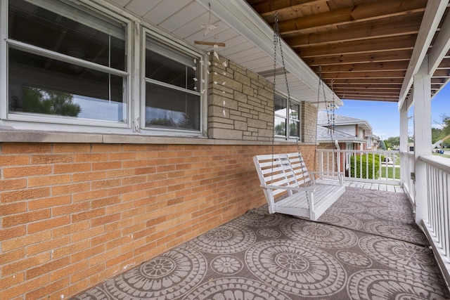 7707 S Oketo Ave, Bridgeview, IL 60455 - view of porch