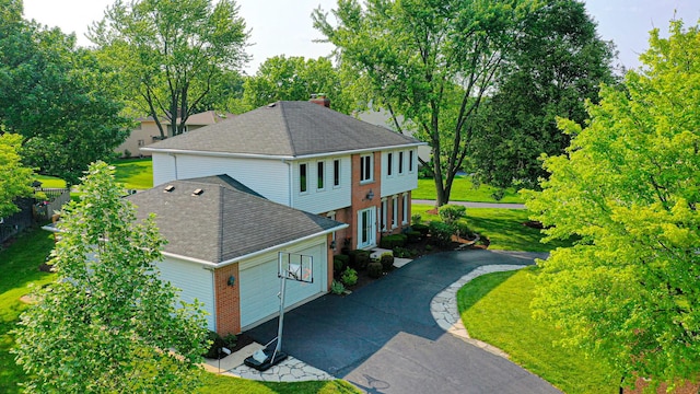 6316 Knollwood Ct, Lisle, IL 60532 - view from above of property