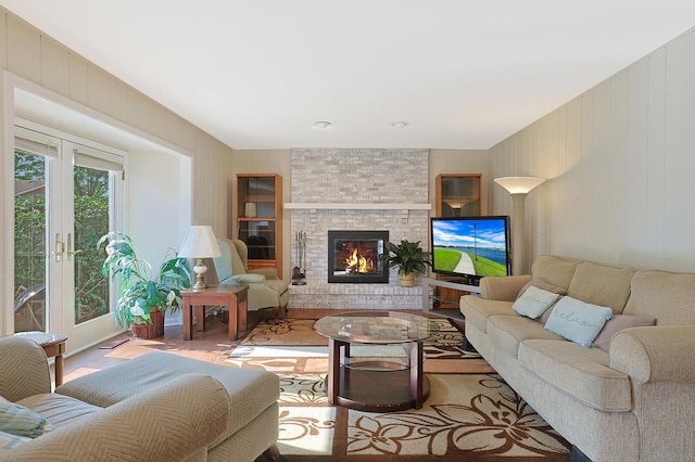 6316 Knollwood Ct, Lisle, IL 60532 - living room with a large fireplace