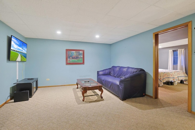 6316 Knollwood Ct, Lisle, IL 60532 - living room with carpet floors and recessed lighting