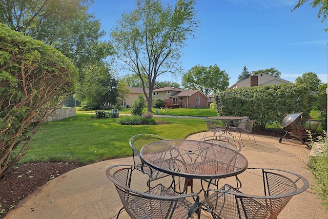 6316 Knollwood Ct, Lisle, IL 60532 - view of patio / terrace featuring outdoor dining space
