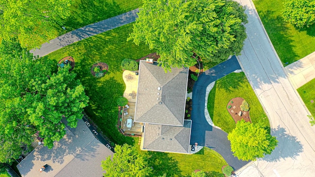 6316 Knollwood Ct, Lisle, IL 60532 - view from above of property