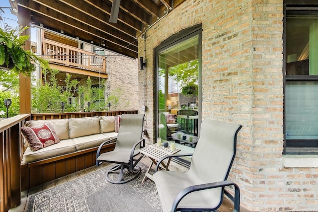 917 W Gunnison St Unit 1W, Chicago, IL 60640 - patio / terrace with outdoor lounge area