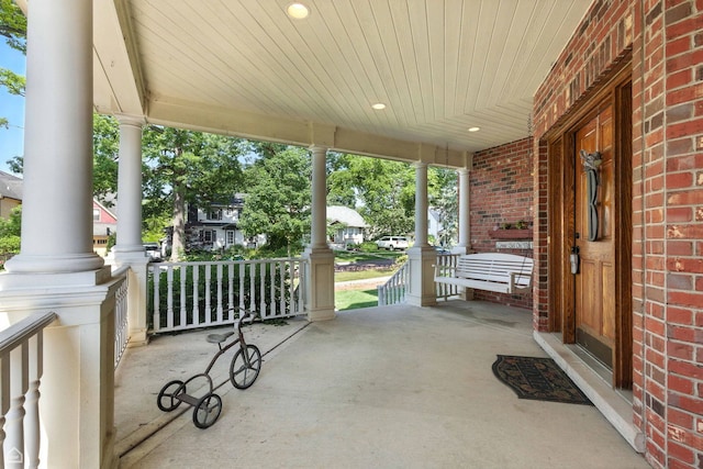 4829 Linscott Ave, Downers Grove, IL 60515 - view of covered porch
