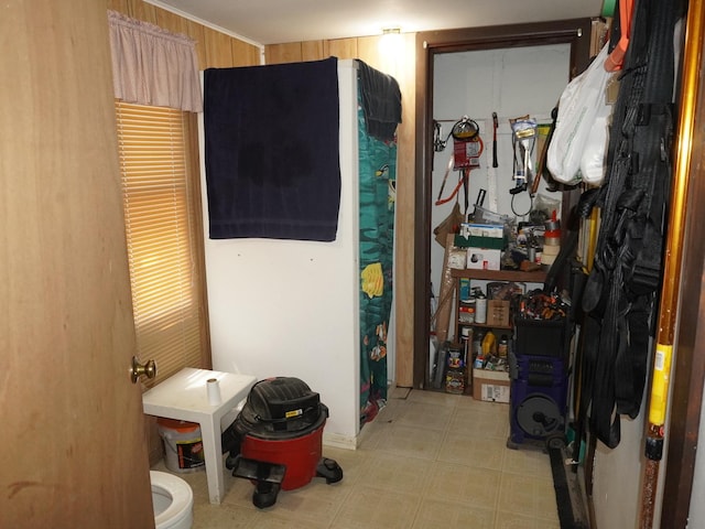 7084 N River Rd, Byron, IL 61010 - bathroom with tile patterned floors and toilet