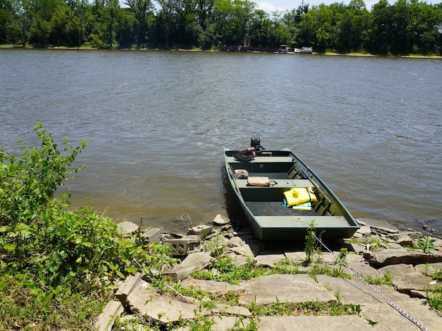 7084 N River Rd, Byron, IL 61010 - dock with a water view