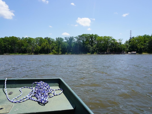 7084 N River Rd, Byron, IL 61010 - dock with a water view