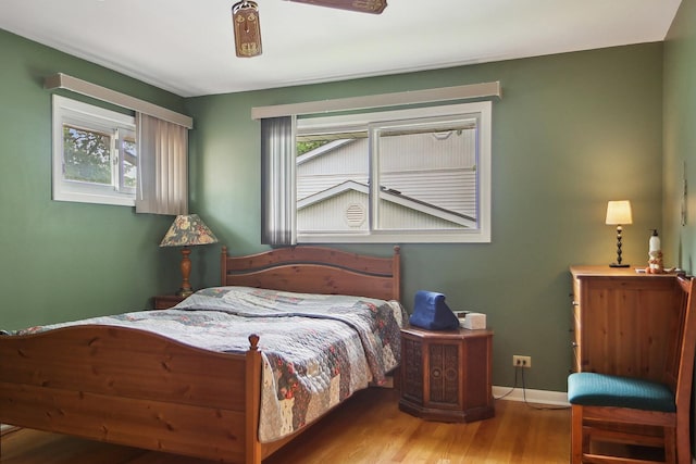17W455 Concord Pl, Darien, IL 60561 - bedroom with wood finished floors and baseboards