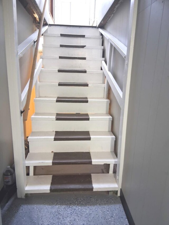 view of stairs