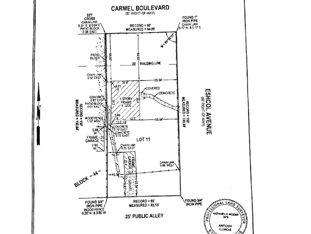 survey map / technical document