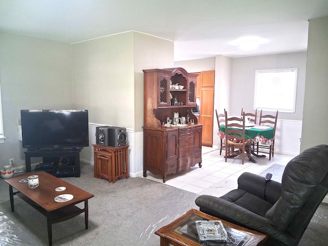 view of living room