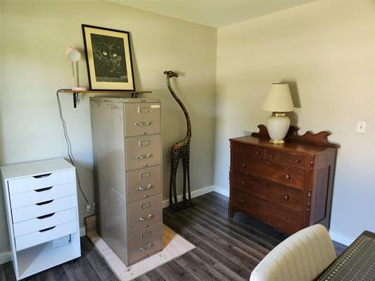 90 W George Ave, Cortland, IL 60112 - bedroom featuring dark wood-style floors and baseboards