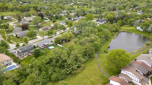1700 Bolson Dr, Downers Grove, IL 60516 - aerial view of residential area with a nearby body of water