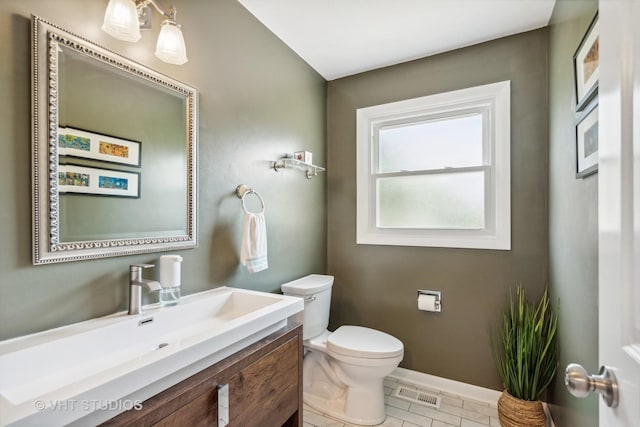 1700 Bolson Dr, Downers Grove, IL 60516 - bathroom with toilet and vanity