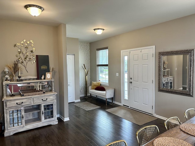 15 Richmond Cir S, Elgin, IL 60177 - entryway with dark wood finished floors and baseboards