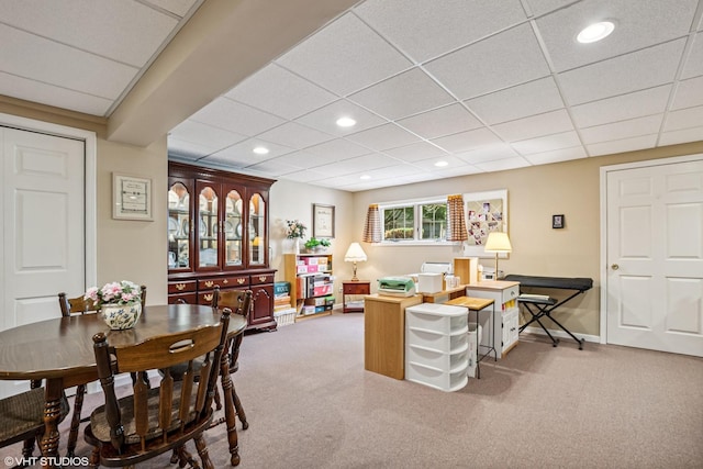 11910 Somerset Rd, Orland Park, IL 60467 - office featuring carpet and recessed lighting