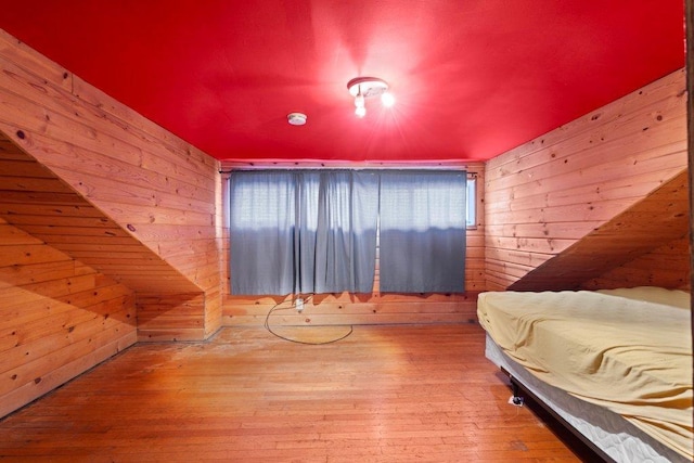 1619 S 61st Ave, Cicero, IL 60804 - bedroom featuring wood walls and wood-type flooring