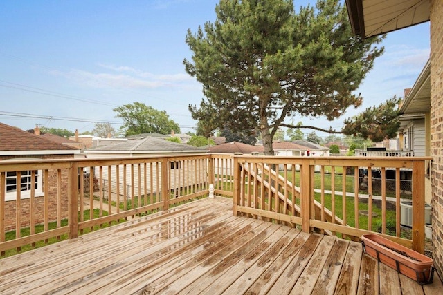 1619 S 61st Ave, Cicero, IL 60804 - view of wooden deck