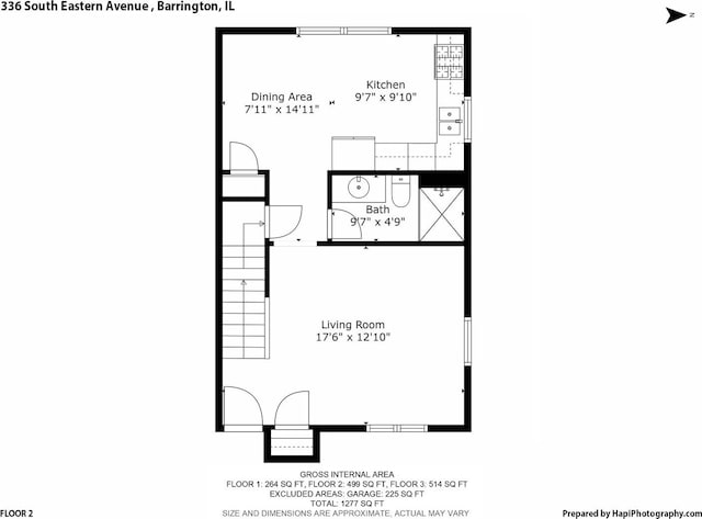 336 Eastern Ave, Barrington, IL 60010 - view of room layout