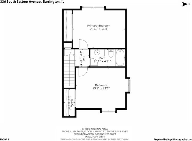 336 Eastern Ave, Barrington, IL 60010 - view of room layout