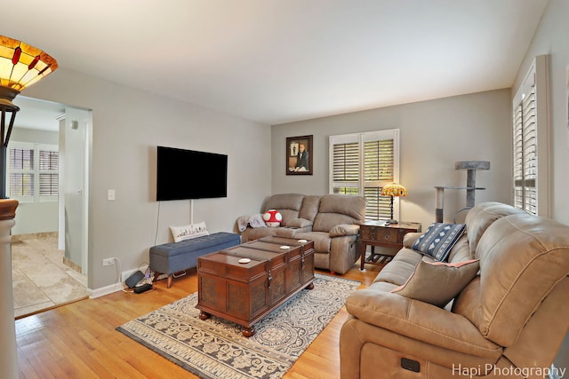 336 Eastern Ave, Barrington, IL 60010 - living area featuring plenty of natural light and light wood finished floors