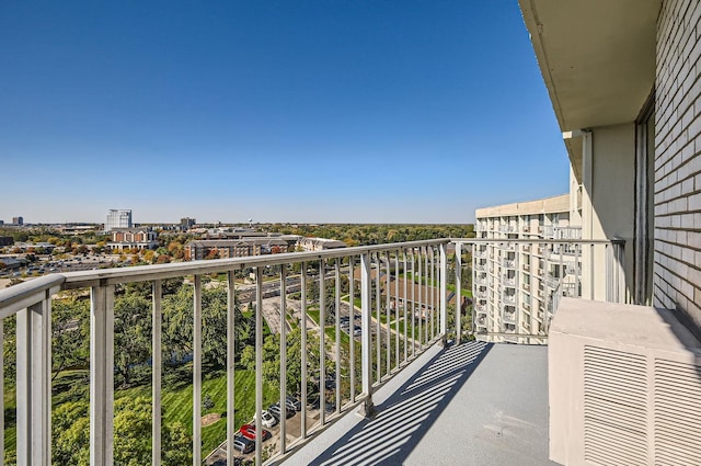 20 N Tower Rd Unit 12M, Oak Brook, IL 60523 - view of balcony