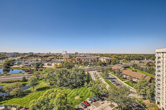 20 N Tower Rd Unit 12M, Oak Brook, IL 60523 - bird's eye view of a large body of water