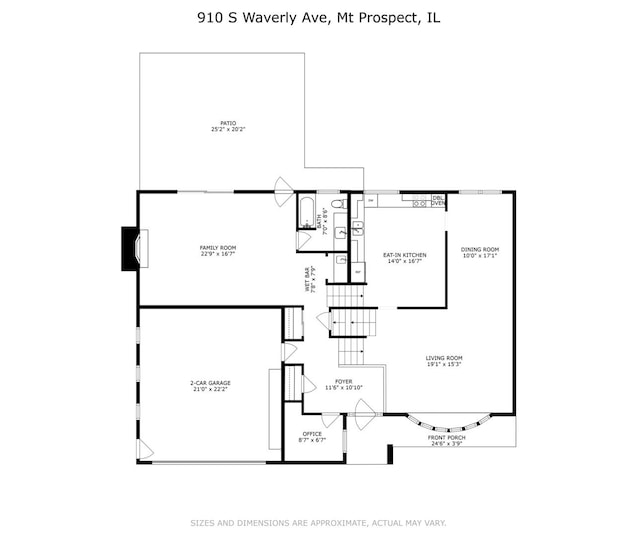 910 S Waverly Ave, Mount Prospect, IL 60056 - photo 21