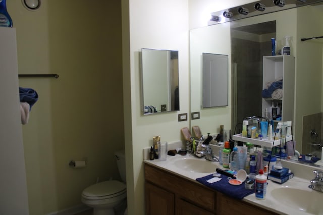 125 S Jefferson St Unit 1207, Chicago, IL 60661 - full bathroom featuring double vanity and a shower