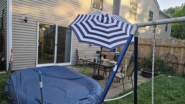 16 Forest Ln, Cary, IL 60013 - view of patio with outdoor dining area