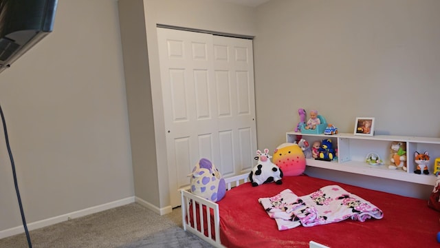 16 Forest Ln, Cary, IL 60013 - bedroom with a closet and carpet floors
